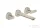 Hansgrohe AXOR Citterio C falsík alatti mosdó csaptelep 19 cm-es kifolyóval,nem zárható leeresztővel,alaptest nélkül,szálcsiszolt nikkel 49070820