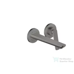   Hansgrohe AXOR Citterio C falsík alatti mosdó csaptelep 19,3 cm-es kifolyóval,nem zárható leeresztővel,alaptest nélkül,polírozott fekete króm 49110330