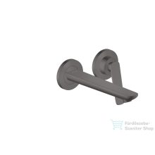   Hansgrohe AXOR Citterio C falsík alatti mosdó csaptelep 19,3 cm-es kifolyóval,nem zárható leeresztővel,alaptest nélkül,szálcsiszolt fekete króm 49110340