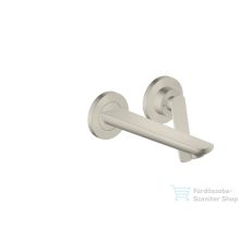   Hansgrohe AXOR Citterio C falsík alatti mosdó csaptelep 19,3 cm-es kifolyóval,nem zárható leeresztővel,rombuszmetszéses fogantyúval,alaptest nélkül,rozsdamentes acél hatású 49111800