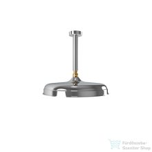   Bugnatese 20 cm-es mennyezeti fejzuhany 28 cm-es zuhanykarral,króm-arany 49116CRDO