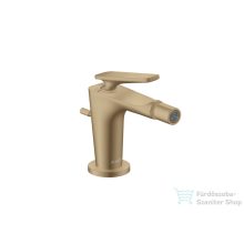   Hansgrohe CITTERIO C bidé csaptelep automata leeresztővel,szálcsiszolt bronz 49210140