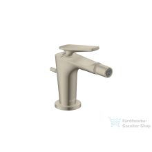   Hansgrohe CITTERIO C bidé csaptelep automata leeresztővel,szálcsiszolt nikkel 49210820