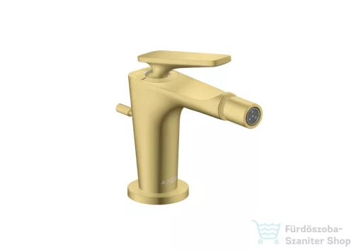 Hansgrohe CITTERIO C bidé csaptelep automata leeresztővel,szálcsiszolt sárgaréz hatású 49210950