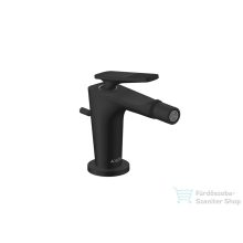   Hansgrohe CITTERIO C bidé csaptelep automata leeresztővel,rombuszmetszéses fogantyúval,matt fekete 49211670