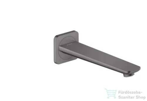Hansgrohe AXOR CITTERIO C 22 cm-es kádkifolyó,polírozott fekete króm 49410330