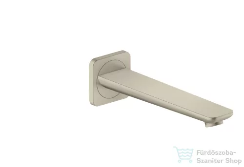 Hansgrohe AXOR CITTERIO C 22 cm-es kádkifolyó,szálcsiszolt nikkel 49410820