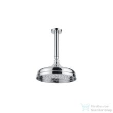   Bugnatese 30 cm-es mennyezeti fejzuhany 28 cm-es zuhanykarral,króm 49416CR