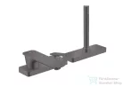Hansgrohe AXOR CITTERIO C 3 üléses kádtöltő csaptelep zuhanyszettel,rombuszmetszéses fogantyúval,alaptest nélkül,szálcsiszolt fekete króm 49431340