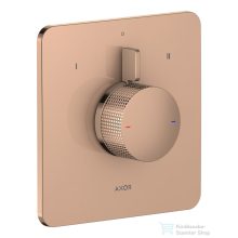   Hansgrohe AXOR CITTERIO C falsík alatti kád/zuhany csaptelep alaptest nélkül, polírozott vörös arany hatású 49451300