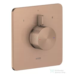   Hansgrohe AXOR CITTERIO C falsík alatti kád/zuhany csaptelep alaptest nélkül, szálcsiszolt vörös arany hatású 49451310