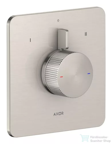 Hansgrohe AXOR CITTERIO C falsík alatti kád/zuhany csaptelep alaptest nélkül, rozsdamentes acél hatású 49451800