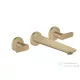 Hansgrohe AXOR CITTERIO C falsík alatti kádtöltő csaptelep, zuhany csatlakozó és alaptest nélkül, szálcsiszolt bronz 49483140