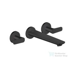  Hansgrohe AXOR CITTERIO C falsík alatti kádtöltő csaptelep rombuszmetszéses fogantyúval,zuhany csatlakozó és alaptest nélkül,matt fekete 49483670