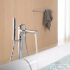Kludi E2 egykaros kádtöltő és zuhanycsap, króm 495900575