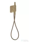 Hansgrohe AXOR CITTERIO C Porter zuhanyszett gégecső csatlakozóval,textil gégecsővel,szálcsiszolt bronz 49626140