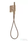 Hansgrohe AXOR CITTERIO C Porter zuhanyszett gégecső csatlakozóval,textil gégecsővel,polírozott vörös arany hatású 49626300