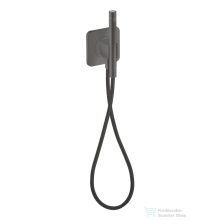   Hansgrohe AXOR CITTERIO C Porter zuhanyszett gégecső csatlakozóval,textil gégecsővel,szálcsiszolt fekete króm 49626340