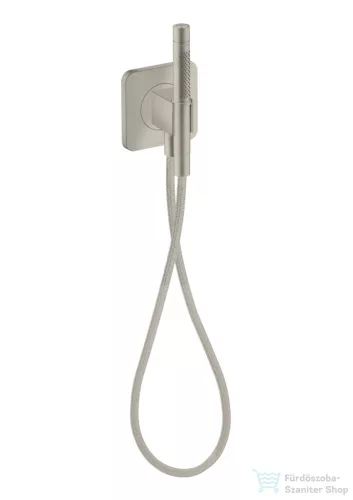 Hansgrohe AXOR CITTERIO C Porter zuhanyszett gégecső csatlakozóval,textil gégecsővel,rozsdamentes acél hatású 49626800