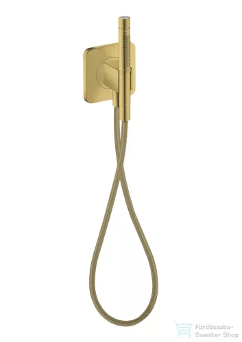 Hansgrohe AXOR CITTERIO C Porter zuhanyszett gégecső csatlakozóval,textil gégecsővel,polírozott arany hatású 49626990