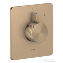   Hansgrohe AXOR CITTERIO C falsík alatti kád/zuhany csaptelep alaptest nélkül, szálcsiszolt bronz 49651140