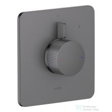   Hansgrohe AXOR CITTERIO C falsík alatti kád/zuhany csaptelep alaptest nélkül, polírozott fekete króm 49651330