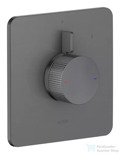 Hansgrohe AXOR CITTERIO C falsík alatti kád/zuhany csaptelep alaptest nélkül, szálcsiszolt fekete króm 49651340