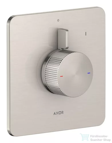 Hansgrohe AXOR CITTERIO C falsík alatti kád/zuhany csaptelep alaptest nélkül, rozsdamentes acél hatású 49651800