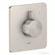 Hansgrohe AXOR CITTERIO C falsík alatti kád/zuhany csaptelep alaptest nélkül, rozsdamentes acél hatású 49651800