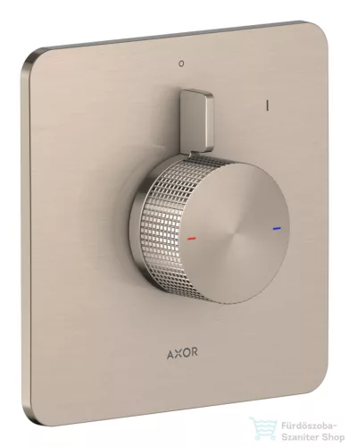 Hansgrohe AXOR CITTERIO C falsík alatti kád/zuhany csaptelep alaptest nélkül, szálcsiszolt nikkel 49651820