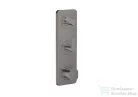 Hansgrohe AXOR CITTERIO C termosztátos falsík alatti kád /zuhany csaptelep,polírozott fekete króm 49700330