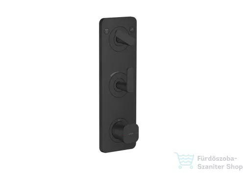 Hansgrohe AXOR CITTERIO C termosztátos falsík alatti kád /zuhany csaptelep,matt fekete 49700670