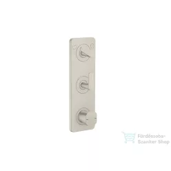   Hansgrohe AXOR CITTERIO C termosztátos falsík alatti kád /zuhany csaptelep,rozsdamentes acél hatású 49700800