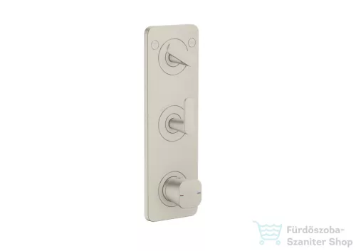 Hansgrohe AXOR CITTERIO C termosztátos falsík alatti kád /zuhany csaptelep,rozsdamentes acél hatású 49700800