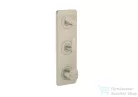 Hansgrohe AXOR CITTERIO C termosztátos falsík alatti kád /zuhany csaptelep,szálcsiszolt nikkel 49700820