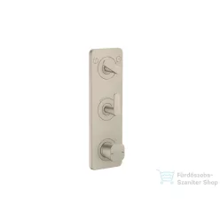   Hansgrohe AXOR CITTERIO C termosztátos falsík alatti kád /zuhany csaptelep,szálcsiszolt nikkel 49700820