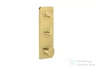 Hansgrohe AXOR CITTERIO C termosztátos falsík alatti kád /zuhany csaptelep,polírozott arany hatású 49700990