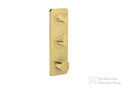 Hansgrohe AXOR CITTERIO C termosztátos falsík alatti kád /zuhany csaptelep,polírozott arany hatású 49700990