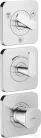 Hansgrohe AXOR CITTERIO C termosztátos falsík alatti kád /zuhany csaptelep,króm 49710000