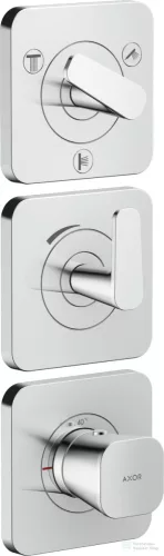 Hansgrohe AXOR CITTERIO C termosztátos falsík alatti kád /zuhany csaptelep,króm 49710000