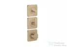 Hansgrohe AXOR CITTERIO C termosztátos falsík alatti kád /zuhany csaptelep,szálcsiszolt bronz 49710140