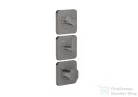 Hansgrohe AXOR CITTERIO C termosztátos falsík alatti kád /zuhany csaptelep,polírozott fekete króm 49710330