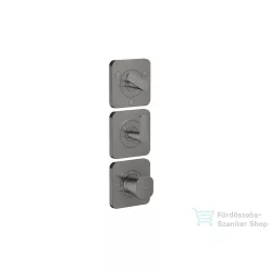   Hansgrohe AXOR CITTERIO C termosztátos falsík alatti kád /zuhany csaptelep,polírozott fekete króm 49710330