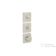   Hansgrohe AXOR CITTERIO C termosztátos falsík alatti kád /zuhany csaptelep,rozsdamentes acél hatású 49710800