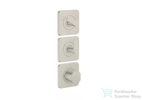 Hansgrohe AXOR CITTERIO C termosztátos falsík alatti kád /zuhany csaptelep,rozsdamentes acél hatású 49710800
