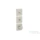 Hansgrohe AXOR CITTERIO C termosztátos falsík alatti kád /zuhany csaptelep,rozsdamentes acél hatású 49710800