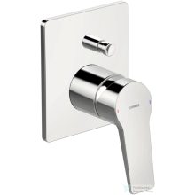   Hansa Hansatwist falsík alatti kád/zuhany csaptelep belső egység nélkül,króm 49769003