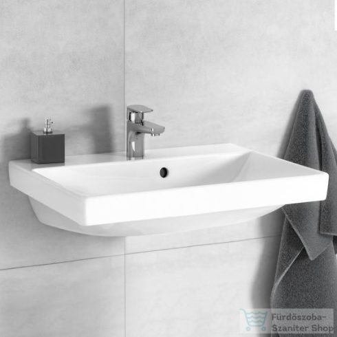 Villeroy & Boch Avento 55x37 cm-es kompakt mosdó CeramicPlus bevonattal 4A00 55 R1 ( 4A0055R1 )