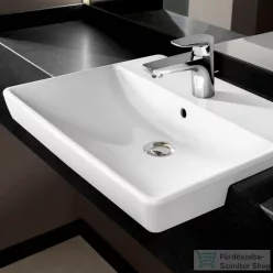   Villeroy & Boch Avento 55x44 elölről beépíthető mosdó CeramicPlus bevonattal 4A06 55 R1 ( 4A0655R1 )