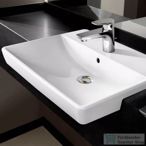 Villeroy & Boch Avento 55x44 elölről beépíthető mosdó CeramicPlus bevonattal 4A06 55 R1 ( 4A0655R1 )